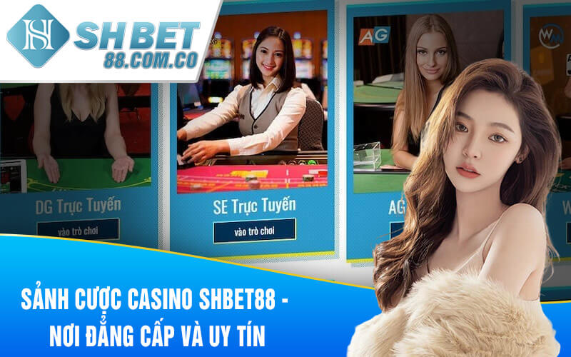 Sảnh Cược Casino SHBET88 - Nơi đẳng cấp và uy tín